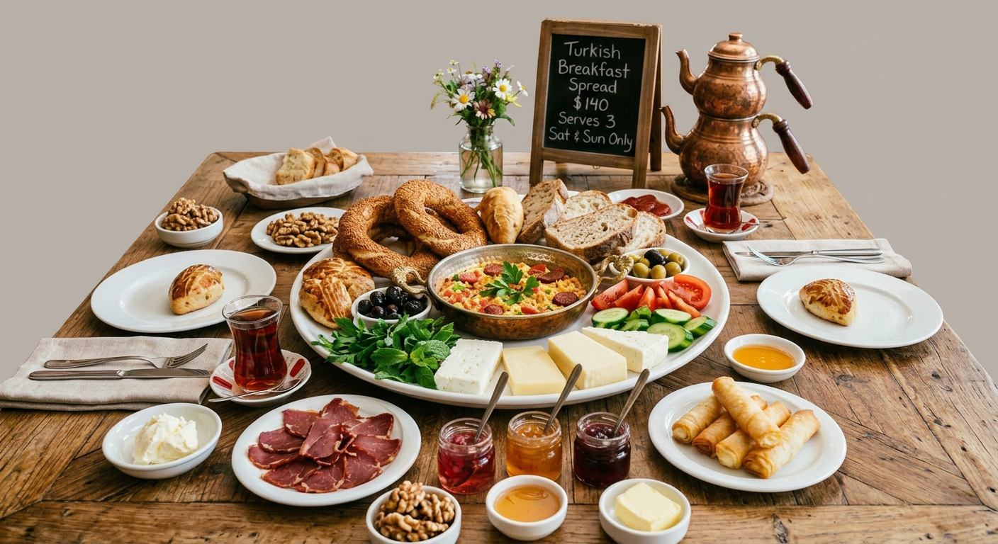 Turkish Breakfast Spread