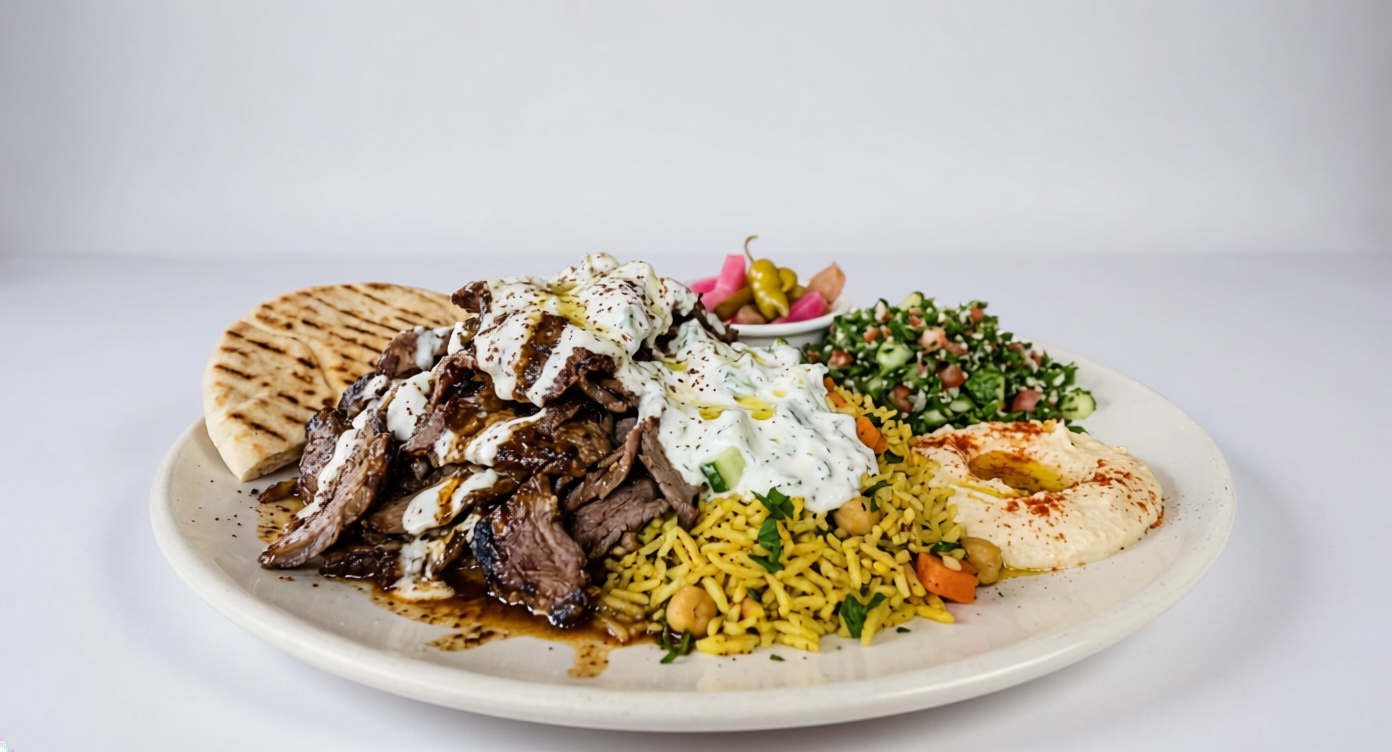 Beef Shawarma Plate