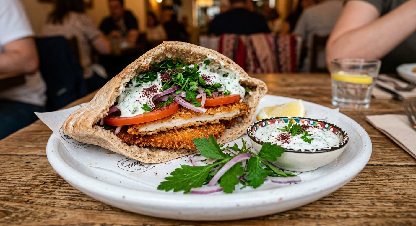 Chicken Schnitzel Sandwich