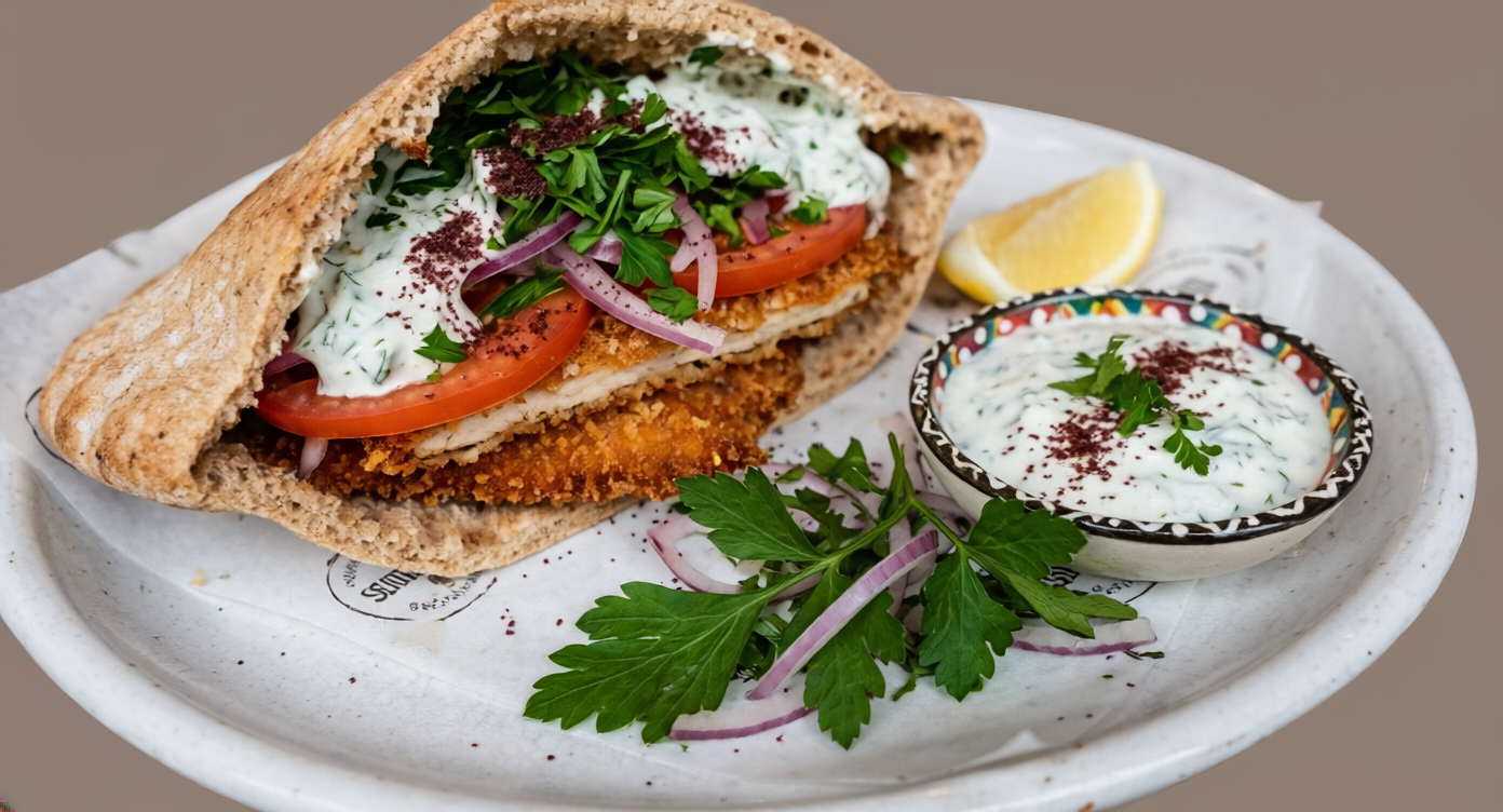 Chicken Schnitzel Sandwich