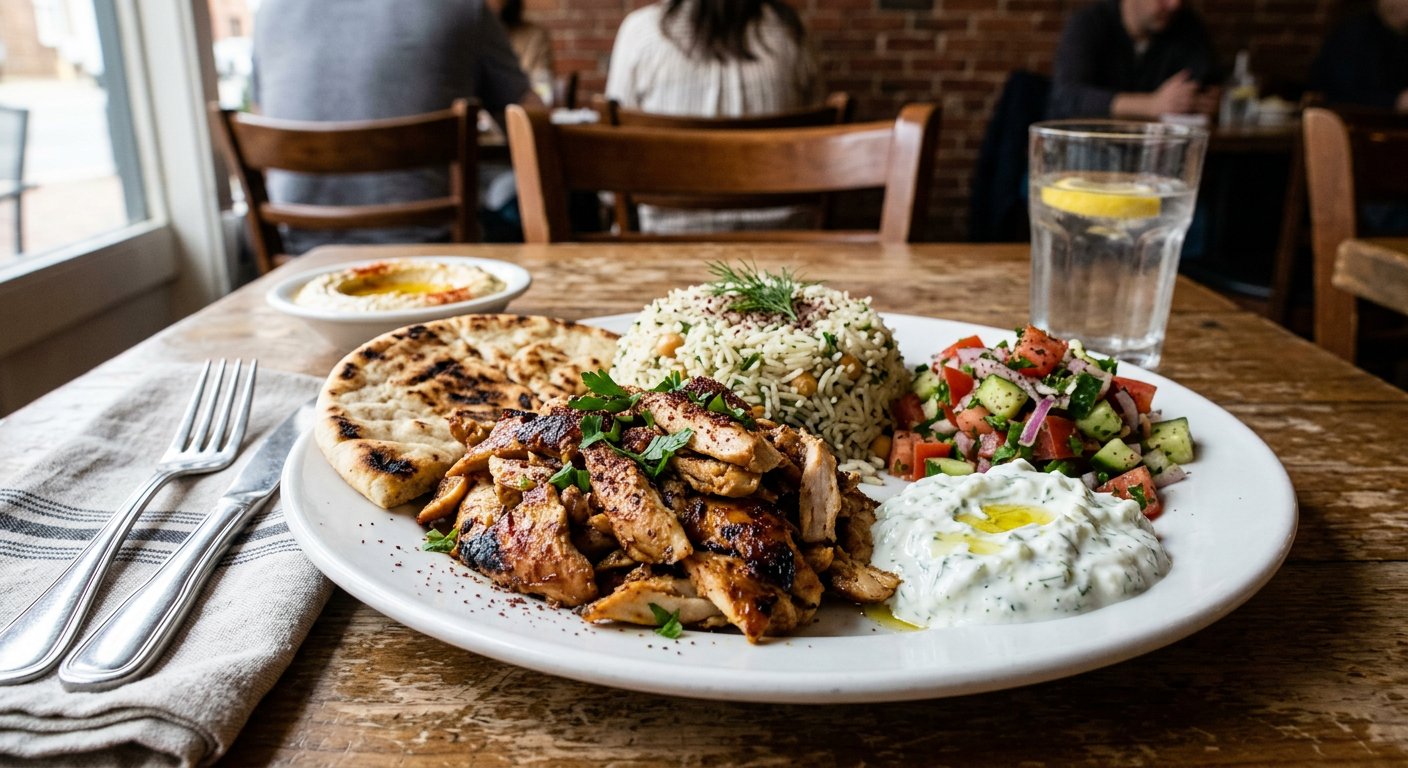 Chicken Shawarma Plate