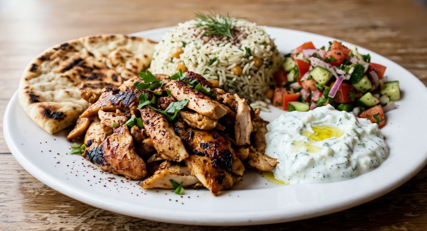 Chicken Shawarma Plate