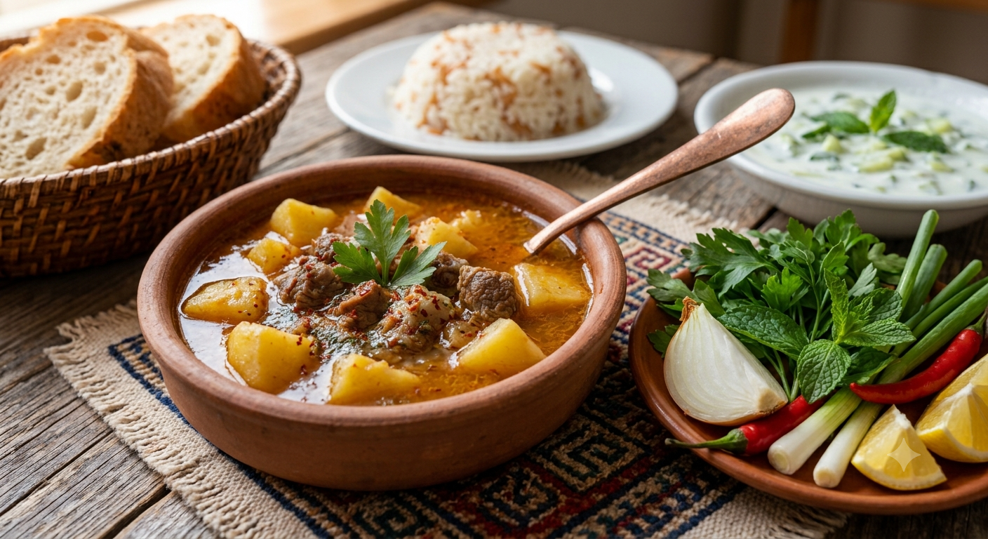 Tuesday: Etli Patates + Sulusu