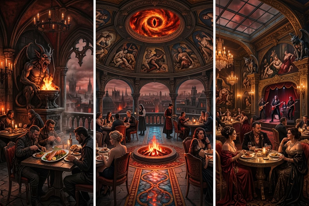 The Sinners' dining hall